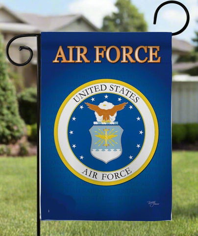 Air Force Impressions Garden Flag