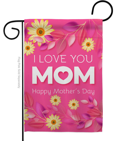 Happy Mother's Day Daisies Garden Flag