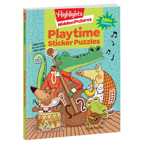 Hidden Pictures Playtime Sticker Puzzles