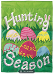 Hunting Season Applique Garden Flag