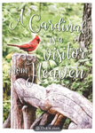 Cardinal Visitor From Heaven Garden Flag