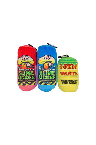 Toxic Waste® Slime Licker® 5 Inch Plush Keychain