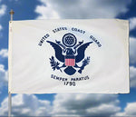 Coast Guard 2' x 3' Nylon Grommet Flag