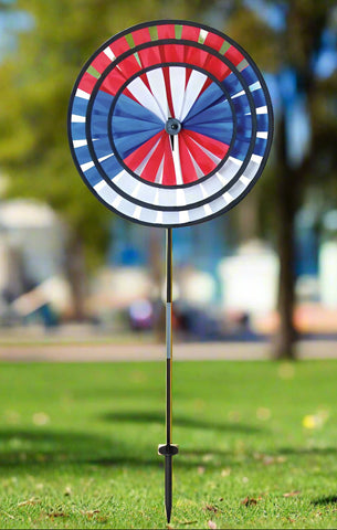 Patriotic Triple Wheel Spinner
