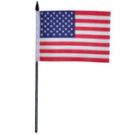 U.S. Flag on a Stick 4" x 6"