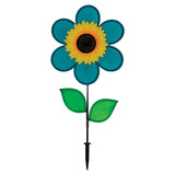 12" Blue Sunflower Spinner