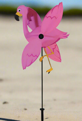 Baby Flamingo Whirligig Spinner
