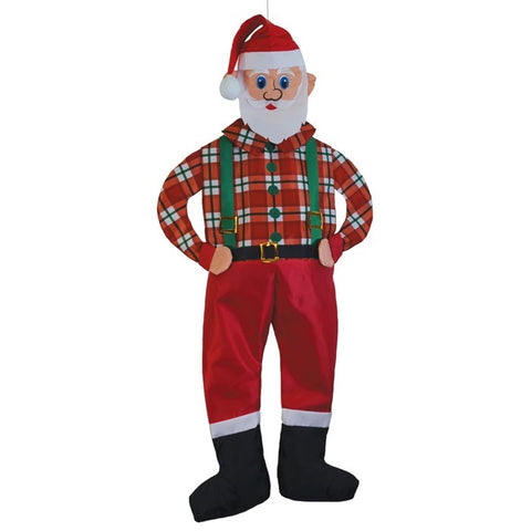 Hipster Santa Windsock Buddy