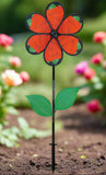 Flower 14 Rose W Leaves Spinner at The Sky's the Limit