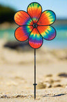 19" Tie Dye Daze Flower Spinner