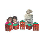 Paul Bunyan Building Logs Deluxe Set 450PC