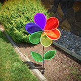 Rainbow Glitter Flower 19 Spinner at The Sky's the Limit