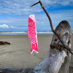 Pink Koi Fish 36" Windsock