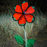 Flower 14 Rose W Leaves Spinner at The Sky's the Limit