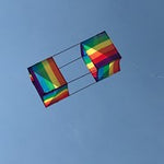 Classic Rainbow Stripe Box Kite