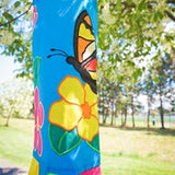 Butterfly & Flowers 40" Windsock