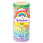 Bead Jar Rainbow