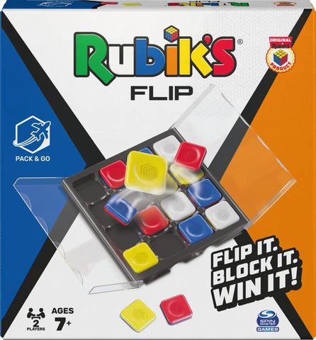 Rubik's FLIP Pack & Go Puzzle Game