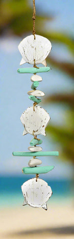 Scallop Shell Bamboo Garden Strand