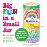 Bead Jar Rainbow