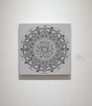 Color Me Mandala Wood Sign