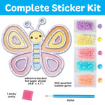 BUBBLE GEMS SUPER STICKER BUTTERFLY