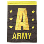 ARMY Double Applique Garden Flag 13X18