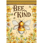 Bee Kind Dura Soft Garden Flag