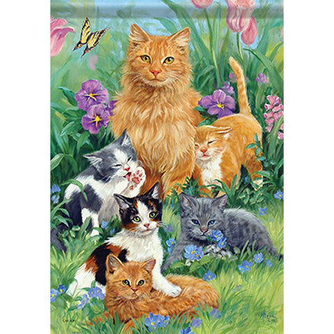 Mother's Day Kitties "Durasoft" Flag