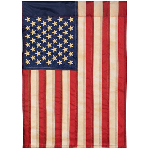 "Tea-Stained" American House Flag