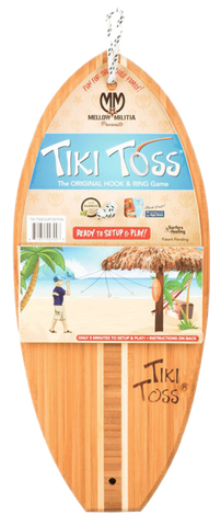 Tiki Toss Classic Original Hook & Ring Game