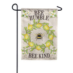 "Bee Kind" Lemon Wreath Durasoft Flag