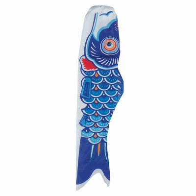 Blue Koi Fish 36" Windsock