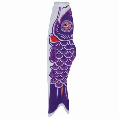 Purple Koi Fish 36" Windsock